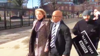 Betsy DeVos Tried To Enter A D.C. School And Fled To A Car After Being Blocked By Protesters