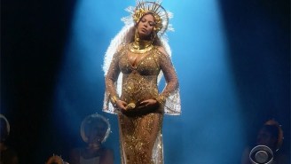 Beyonce’s Pregnant Grammy Performance Was Full Of So Much Goddess Energy She Was Glowing