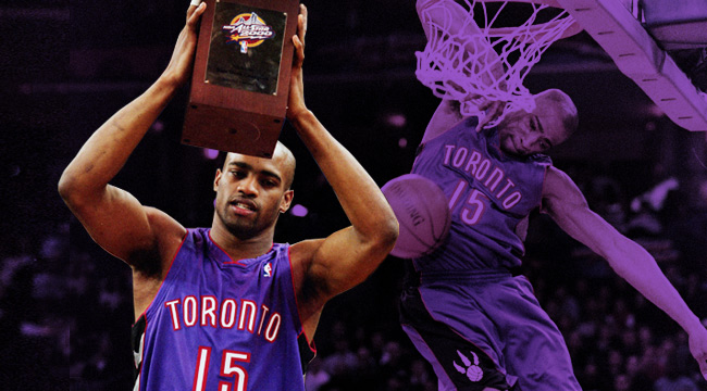 Vince Carter's 360 windmill dunk in 2000 had the entire arena electrified!  🔥🔥, By NBA updates