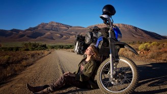 This Woman Travels The World Alone On The Back Of A Motorcycle