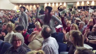 A Rowdy Crowd Shouted At The House Republican Who’s Responsible For Holding Trump Accountable: ‘Do Your Job!’