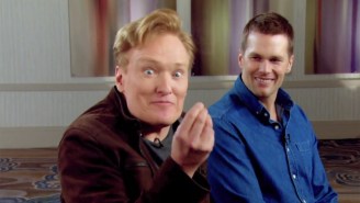 Conan Faces A Very Competitve Tom Brady And A Few Special Guests In The Latest Super Bowl Edition Of ‘Clueless Gamer’