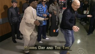 James Corden’s Parents Had A Ball With Morris Day And The Time At The Grammys