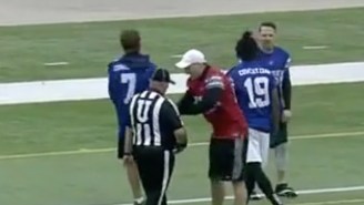 Kirk Cousins Got Way Too Into A Charity Flag Football Game And Shoved A Ref
