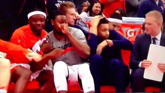 This Vicious Louisville Alley-Oop Was So Crazy That Even Syracuse’s Bench Was Impressed