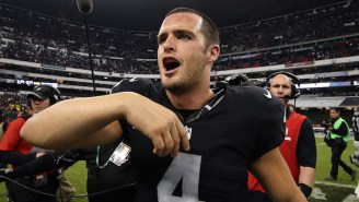 Derek Carr Was Trolled Hard By His Own Teammate For Looking Like The Mean ‘Toy Story’ Kid