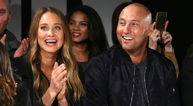 Derek Jeter's wife Hannah announces pregnancy