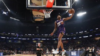 Derrick Jones Jr. Thought He Was Still In The Dunk Contest Against The Bulls On Friday Night