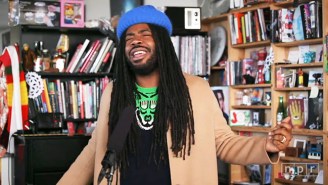 D.R.A.M. Brings His Grammy-Nominated Style And Smile To NPR’s Tiny Desk