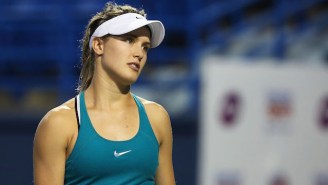 Tennis Star Genie Bouchard Now Owes A Random Guy A Date After The Patriots Comeback