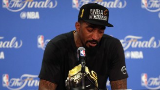 J.R. Smith Shared A Touching Photo Of Him Holding His Premature Daughter For The First Time