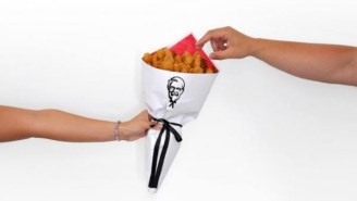 KFC Upgrades Your Valentine’s Day Bouquet With Fried Chicken