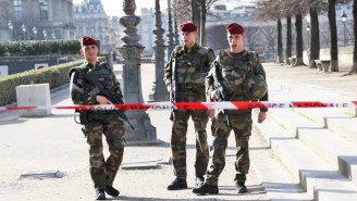 A Machete-Wielding Attacker Was Shot Outside The Louvre Museum In Paris