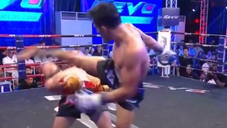 Watch This Muay Thai Fighter Pull Off An Impossible ‘Matrix’ Move In Real Life