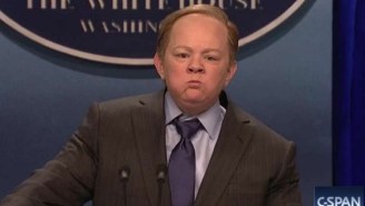Sean Spicer Reacts To Melissa McCarthy’s Impression Of Him On ‘SNL’