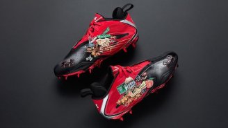Under Armour Made Julio Jones Migos-Inspired Cleats For The Super Bowl And They’re Amazing