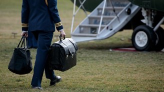 A Mar-A-Lago Patron Posed With Trump’s Nuclear Football And Documented A National Security Meeting