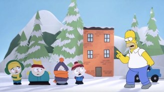 Homer Visits ‘South Park’ And ‘Robot Chicken’ In The New ‘Simpsons’ Couch Gag