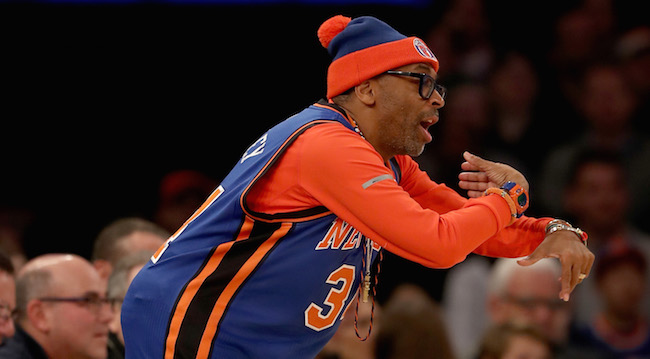 Latrell Sprewell sits near New York Knicks owner James Dolan at game on  Sunday - ESPN