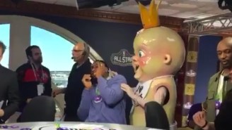 Tracy McGrady Was Terrified Of King Cake Baby, As He Should Be