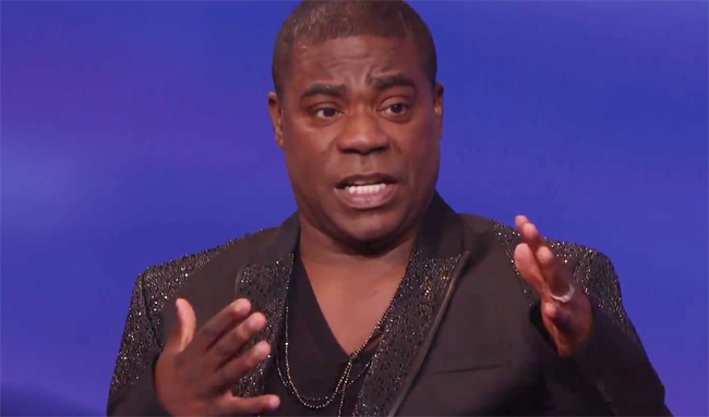 Tracy Morgan Makes Ice Cube Laugh With Jokes About Accident On 'Conan'