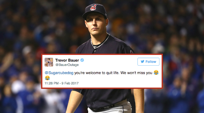 Indians, MLB need to take Trevor Bauer's harassing tweets seriously - NBC  Sports