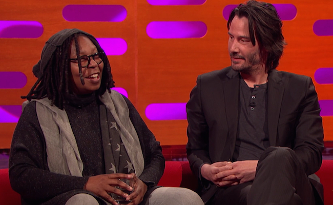 Whoopi And Keanu Had An Informative Pubic Hair Chat On 'Graham Norton'