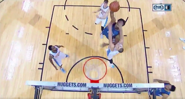 Andrew Wiggins POSTER Dunk vs. the Nuggets