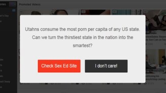 This Porn Site Is Fighting Utah’s Rejection Of Comprehensive Sex Ed In A Novel Way