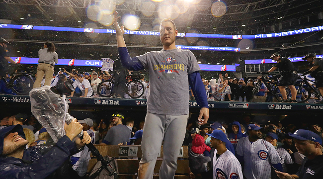 Watch: Anthony Rizzo Is Practicing His Bat Flip - CBS Chicago