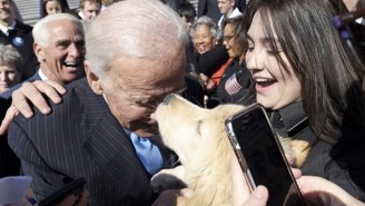 Joe Biden Met A Dog Named Joe Biden And For A Moment, All Was Right In The World Again