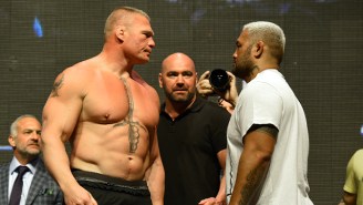 Brock Lesnar Could Get Served With A Lawsuit From Mark Hunt At Wrestlemania