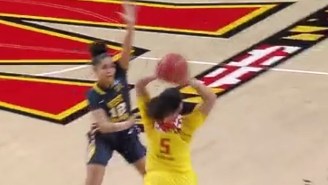 This Two-Handed Buzzer Beater Is The Best Shot You’ll See This March