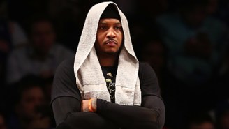 Hoodie Melo Made An Appearance At An Oklahoma City Thunder Scrimmage