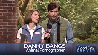 An ‘SNL’ Morning News Flub Turns Animal Photographer Danny Bangs Into The Creepiest Guy Ever