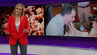 Samantha Bee Dives Into The Bland, Depressing World Of Scott Walker’s Food Choices