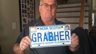 A Canadian Man Named ‘Grabher’ Is Fighting To Get His Vanity License Plate Back