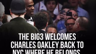 The Big3 Took A Subtle Shot At The Knicks Over The Charles Oakley Incident