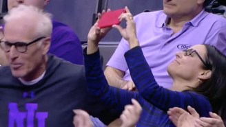 Julia Louis-Dreyfus Was An Adorable Parent While Watching Her Son Play For Northwestern