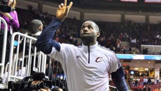 LeBron Saluted The Man Who Went Viral After He Broke Up A Street Fight