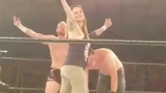 WWE Hall Of Famer Lita Made A Surprise Return To The Ring