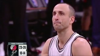 Manu Ginobili Will Surely End Up On Shaqtin’ A Fool For This Botched Free Throw Attempt