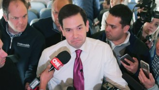 Marco Rubio’s Being Booted From His Florida Office Because Of Rowdy Anti-Trump Protesters