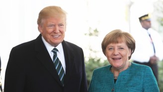 Trump Reportedly Handed German Chancellor Angela Merkel A Multibillion Dollar Bill ‘Owed’ To The U.S. For NATO Defense