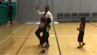 The Least Chill Coach Alive Ran On The Court And Rejected A Little Kid’s Shot