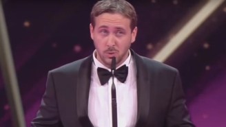 A Ryan Gosling Impersonator Crashed A German Awards Show To Accept A Trophy For ‘La La Land’