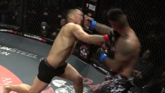 Watch An Incredibly Rare Double Knockout Go Down At An MMA Fight In Missouri