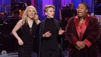 Scarlett Johansson Gets A Warm Welcome To The ‘SNL’ Five-Timers Club During Her Monologue