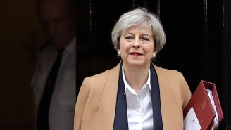 British Prime Minister Theresa May Officially Triggers The Brexit Process With Article 50
