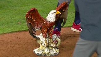 Twitter Reacted With Delight To Team USA Celebrating With An Eagle Statue